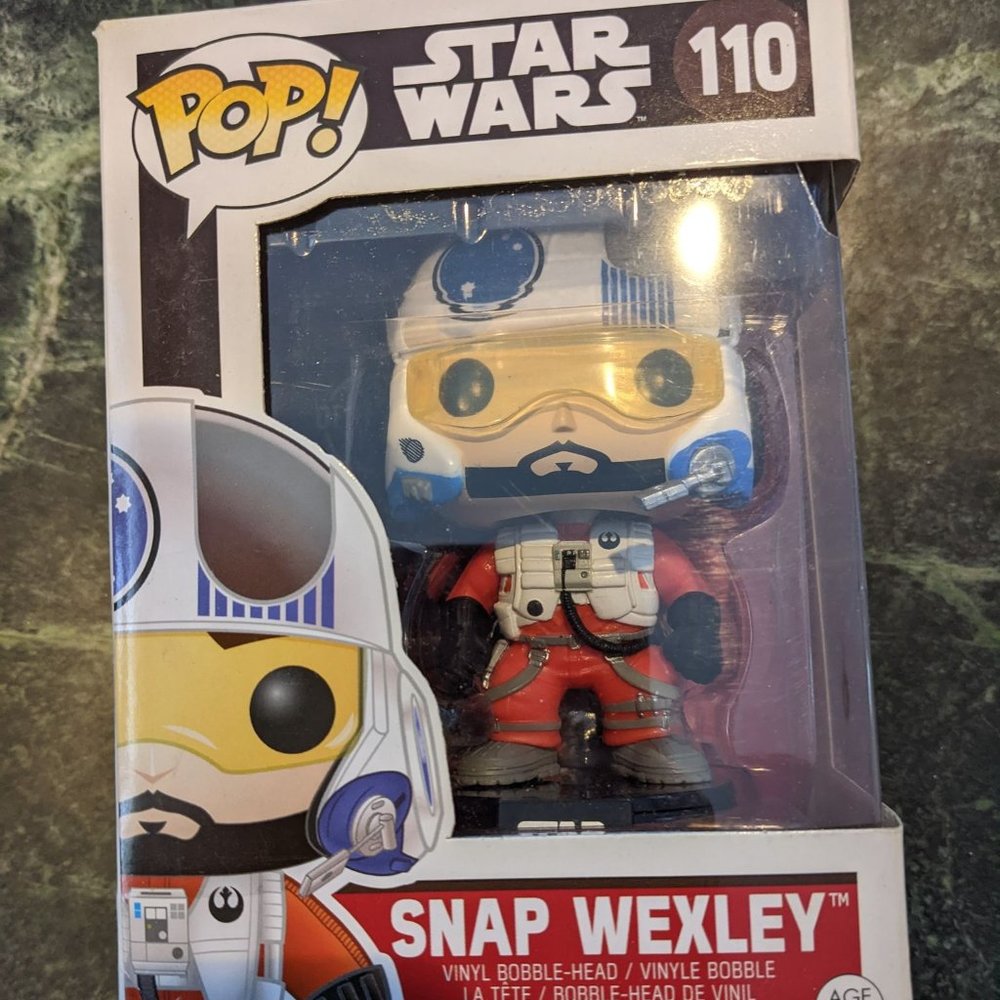 Star Wars Funko Pop! Vinyl - Snap Wexley Bobble Head 110 - EUC